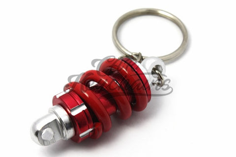 Monoshock Red Rosso Portachiavi Keyrings - Car Keychains
