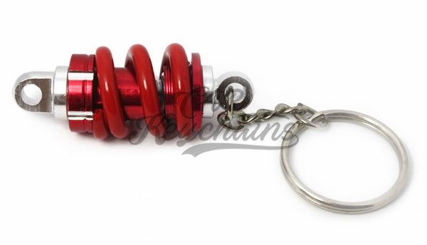 Monoshock Red Rosso Portachiavi Keyrings - Car Keychains