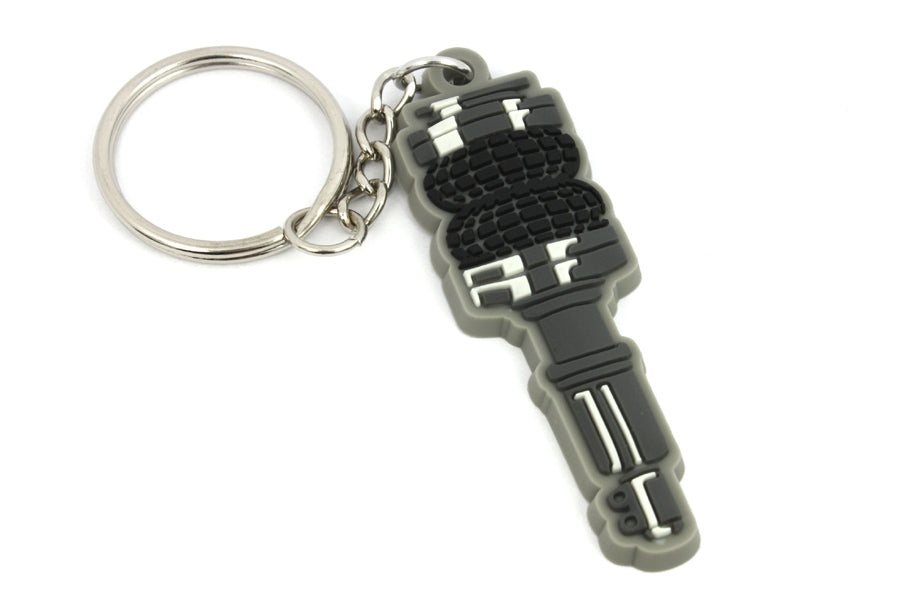 Ammortizzatore Aria in Silicone PVC Air Suspension on Silikon Portachiavi Keyrings - Car Keychains