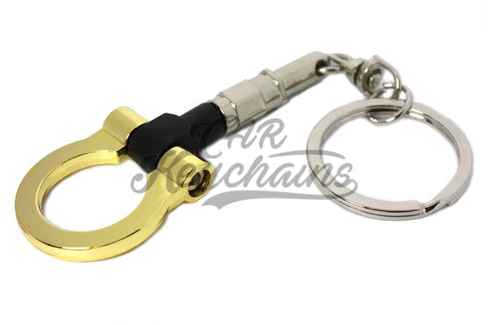 Gancio Traino Oro Tow Hook Gold Portachiavi Keyrings - Car Keychains