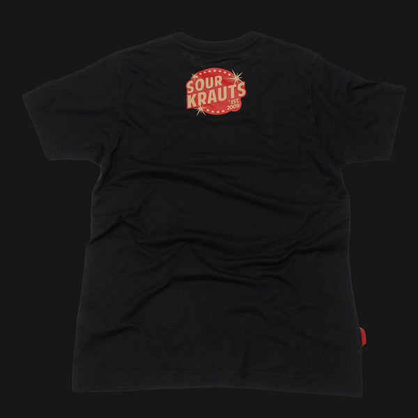 T-shirt Alex Black Nera - Sourkrauts