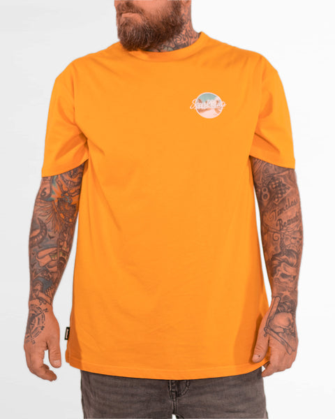 Oversized T-shirt Anton Yellow Gialla - Sourkrauts